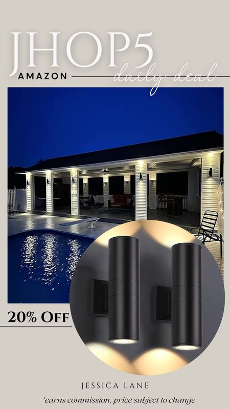 Amazon daily deal, save 20% on these outdoor wall sconce light fixtures. Outdoor lighting, patio lighting, porch lighting, wall sconce, outdoor wall light fixture, Amazon lighting, Amazon deal

#LTKsalealert #LTKhome #LTKstyletip