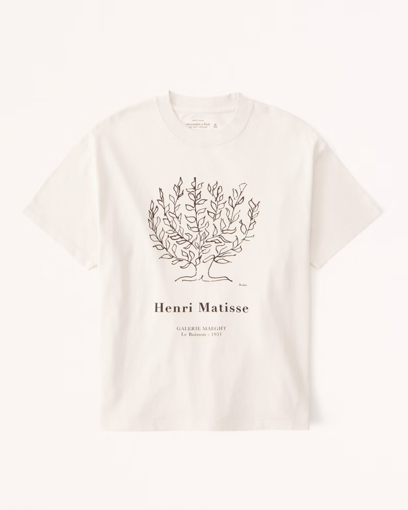 Short-Sleeve Matisse Graphic Easy Tee | Abercrombie & Fitch (US)