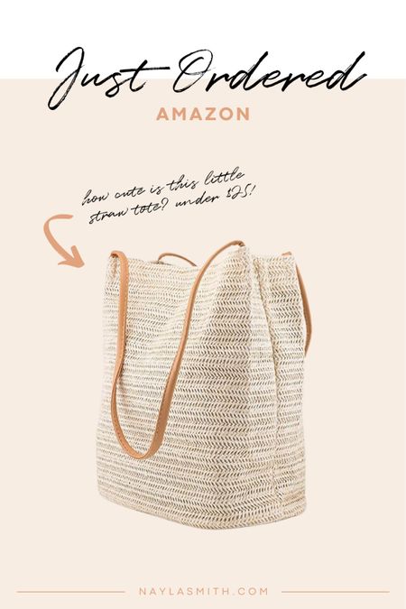 Amazon fashion find - small straw tote / shoulder bag

Summer fashion, summer accessories, beach vacation, coastal style


#LTKitbag #LTKSeasonal #LTKunder50