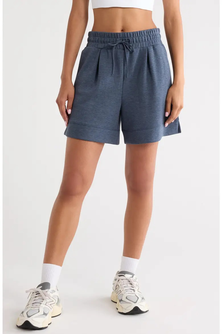 Soft Luxe High Waist Knit Shorts (Women) | Nordstrom | Nordstrom