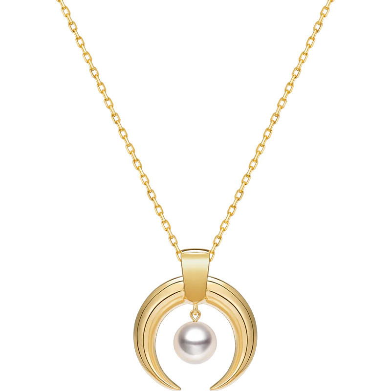 Akoya Pearl 18K Gold Special Design Highlight Necklace | MASTERPIECE CHINA LIMITED
