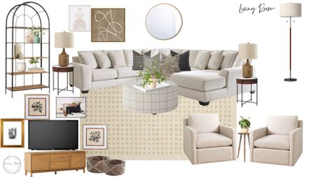 Living Room, Living Room Design, Living Room Inspiration, White Sectional, cozy Chair, cozy, family living room, swivel chair, gallery wall, gallery wall over TV, neutral living room 

#LTKfamily #LTKhome #LTKstyletip