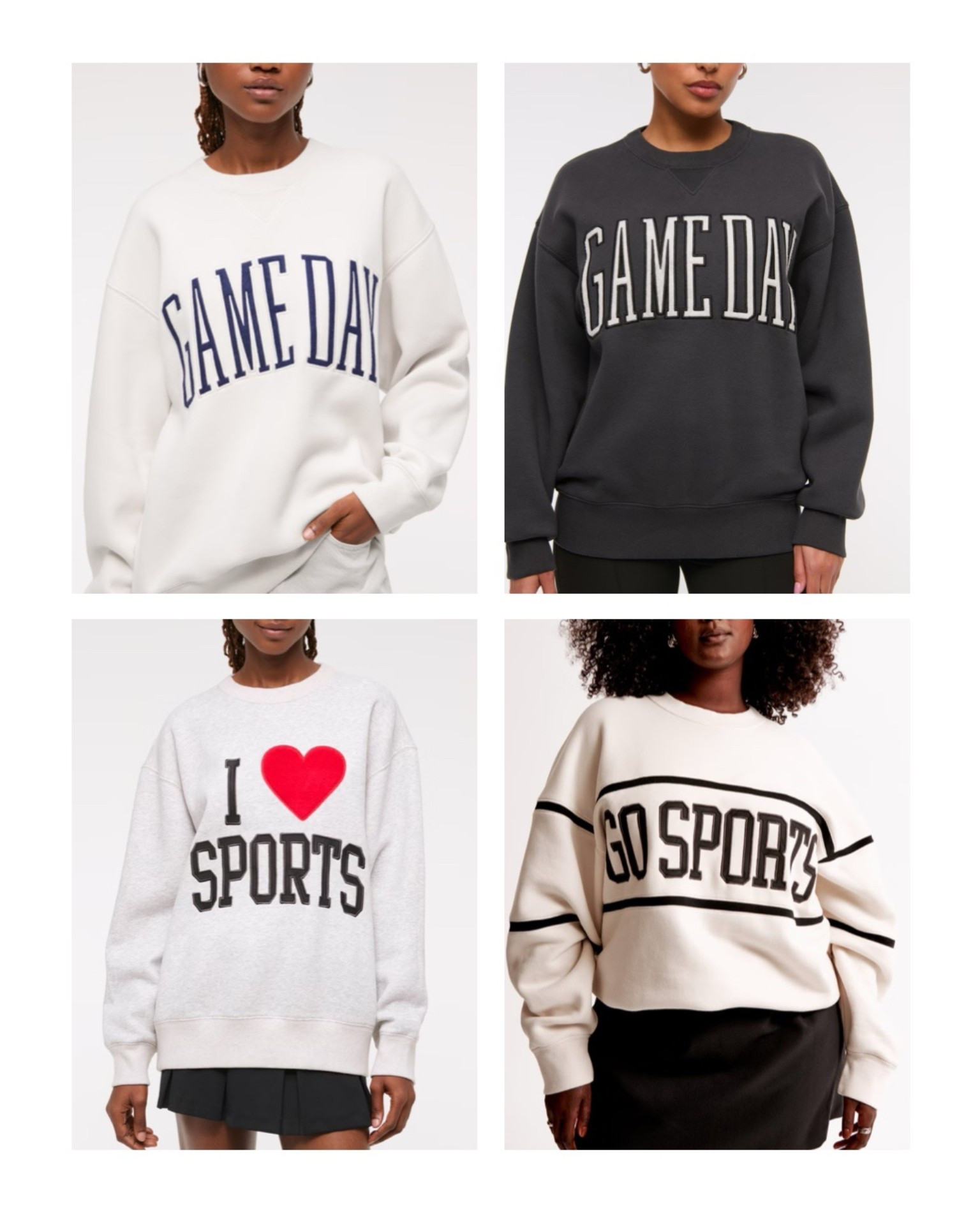 If you’re in your sports mom era...50% off sweatshirts at Abercrombie! 

#LTKSaleAlert #LTKFindsUnder50 #LTKActive