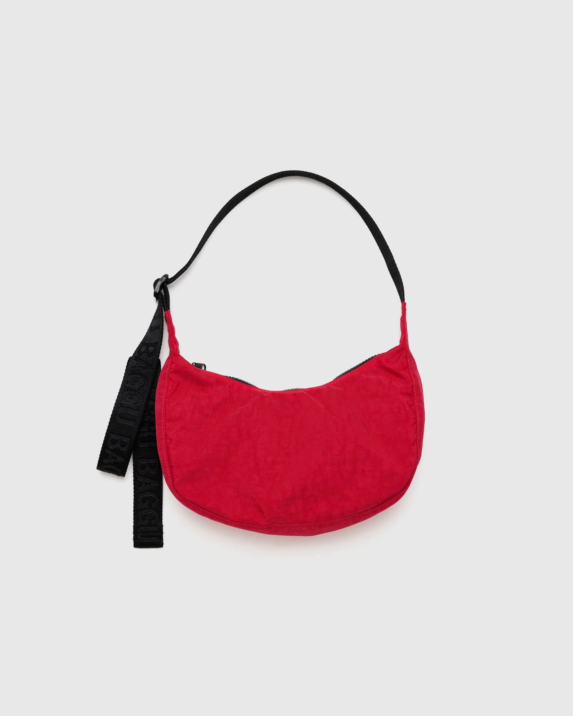 Small Nylon Crescent Bag : Candy Apple - Baggu | BAGGU
