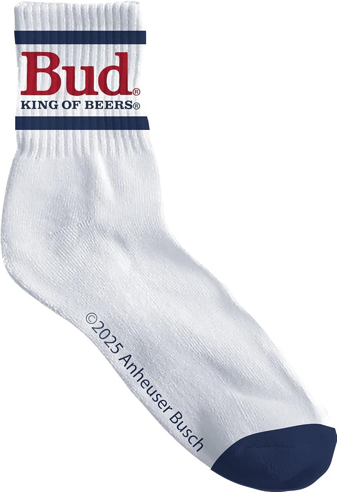 Budweiser King of Beer Ankle Socks | Amazon (US)