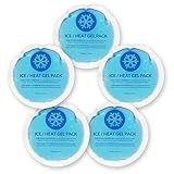 EverOne Round Reusable Gel Ice Pack with Cloth Backing for Hot & Cold Therapeutic Use, First Aid, In | Amazon (US)