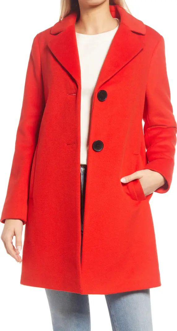 Notch Collar Coat | Nordstrom