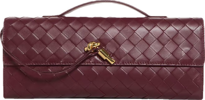 Andiamo Intrecciato Leather Clutch | Bloomingdale's (US)