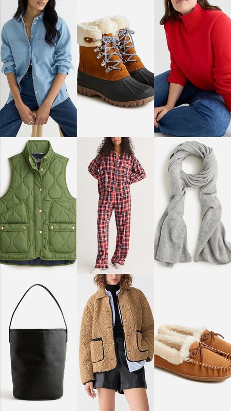 Up to 50% off everything at J.Crew for Black Friday! Linked up my favorites. I have that bucket bag and it is *chefs kiss* 😍🙌. Great time to scoop up cozy gifts like slippers, scarves and holiday jammies.✨

#LTKGiftGuide #LTKCyberWeek #LTKsalealert
