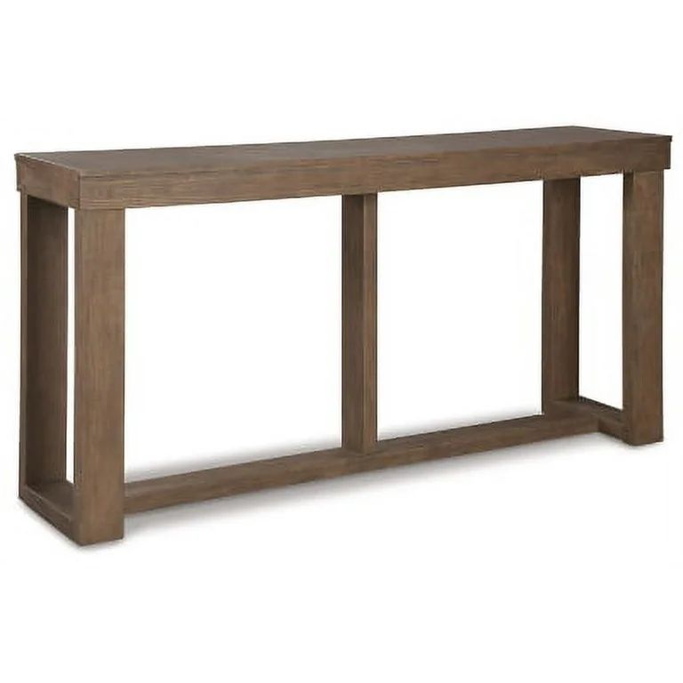 Signature Design by Ashley Contemporary Cariton Sofa/Console Table Gray | Walmart (US)