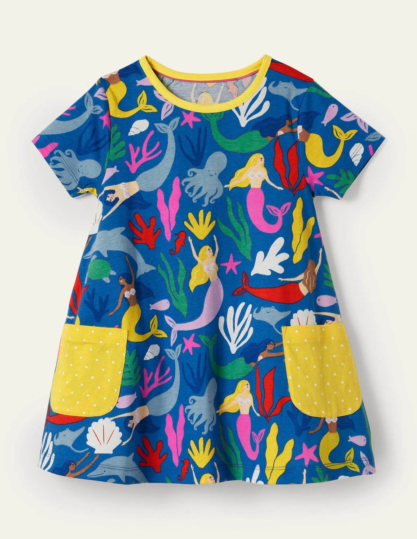Short-sleeved Printed Tunic | Boden (US)
