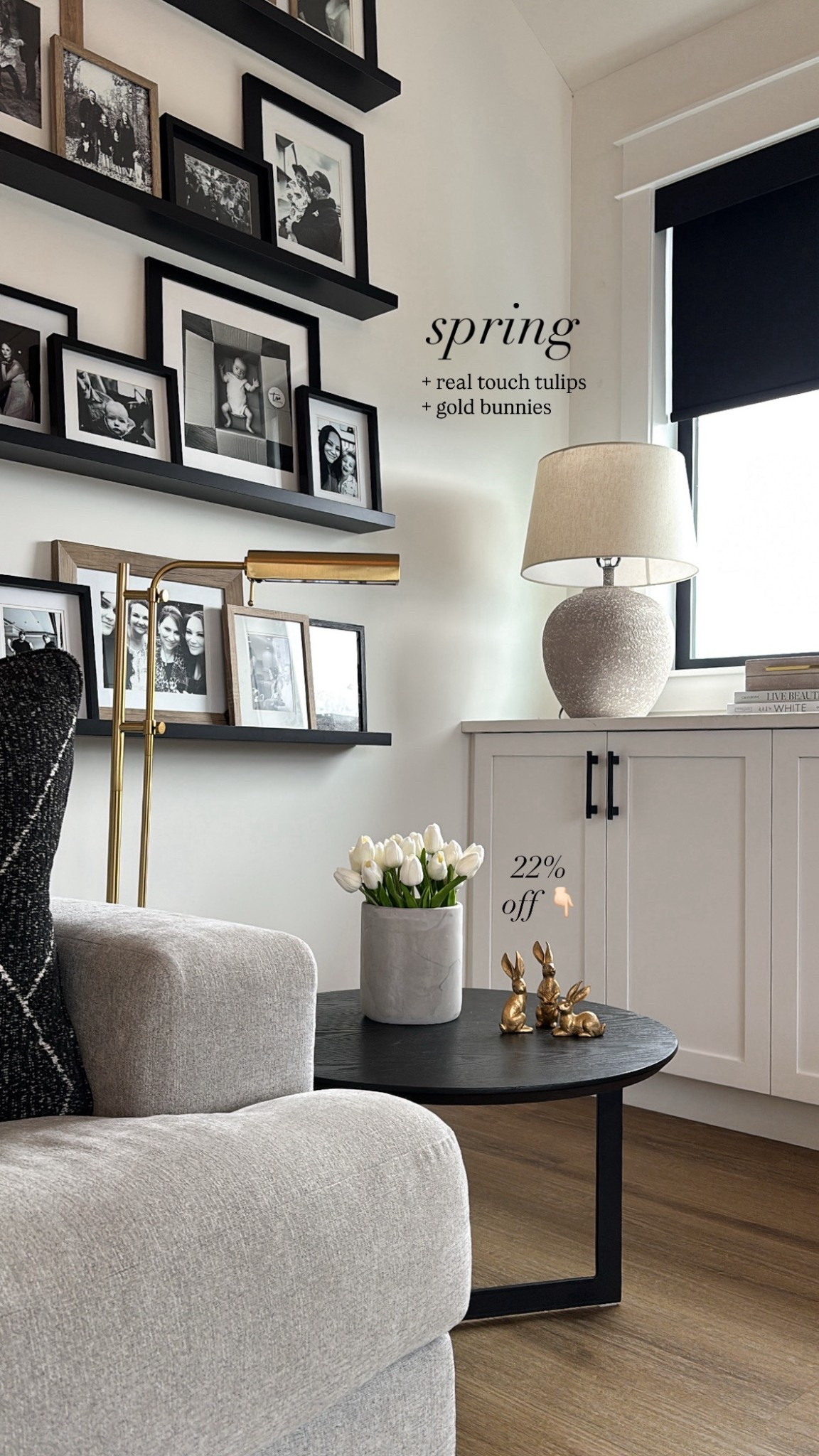 H O M E / a little spring refresh with real touch tulips & gold bunnies (currently on sale for 22%off)

Amazon Canada | Walmart Canada | Living Room | Modern | Furniture | Table | Frames | Lamps

#LTKHome #LTKSpringSale #LTKSeasonal