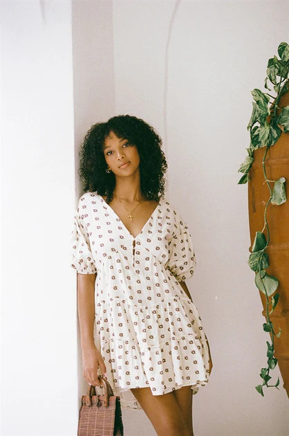 Tarelle Dress - Dusty Floral | SABO SKIRT (Global)