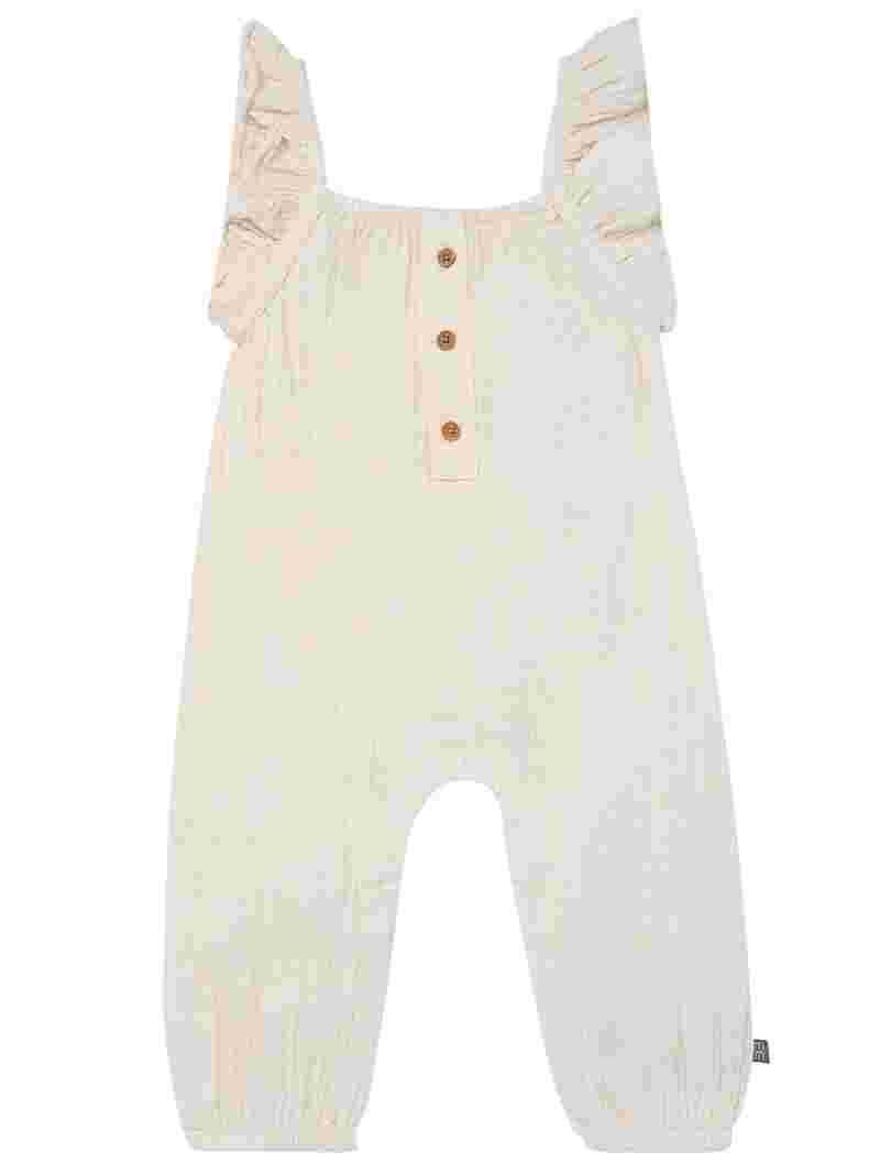 Modern Moments by Gerber Baby Girl Long Leg Romper, Sizes 0/3 Months - 24 Months | Walmart (US)