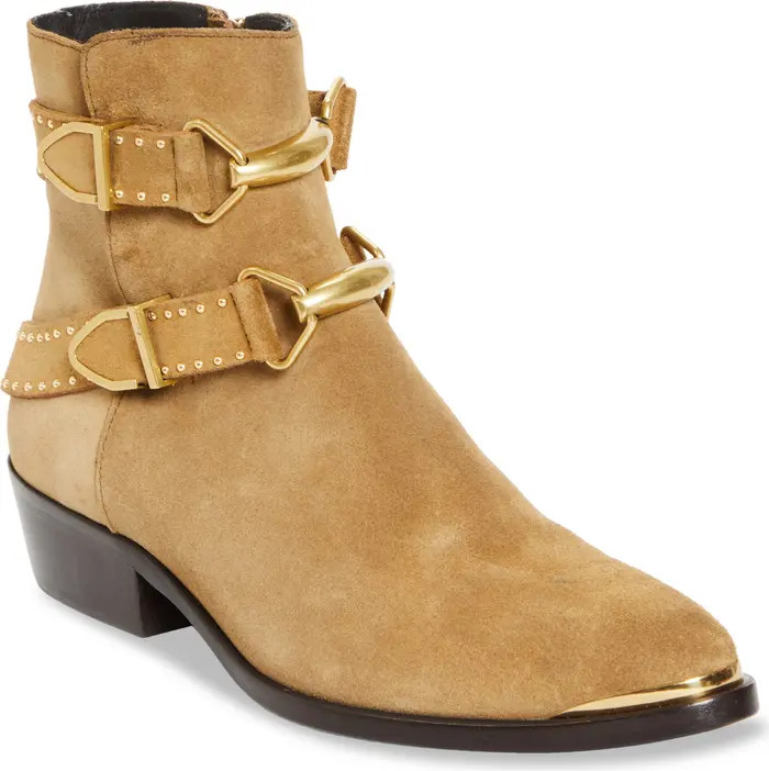 Isabel Marant Zalya Buckle Strap Bootie (Women) | Nordstrom | Nordstrom