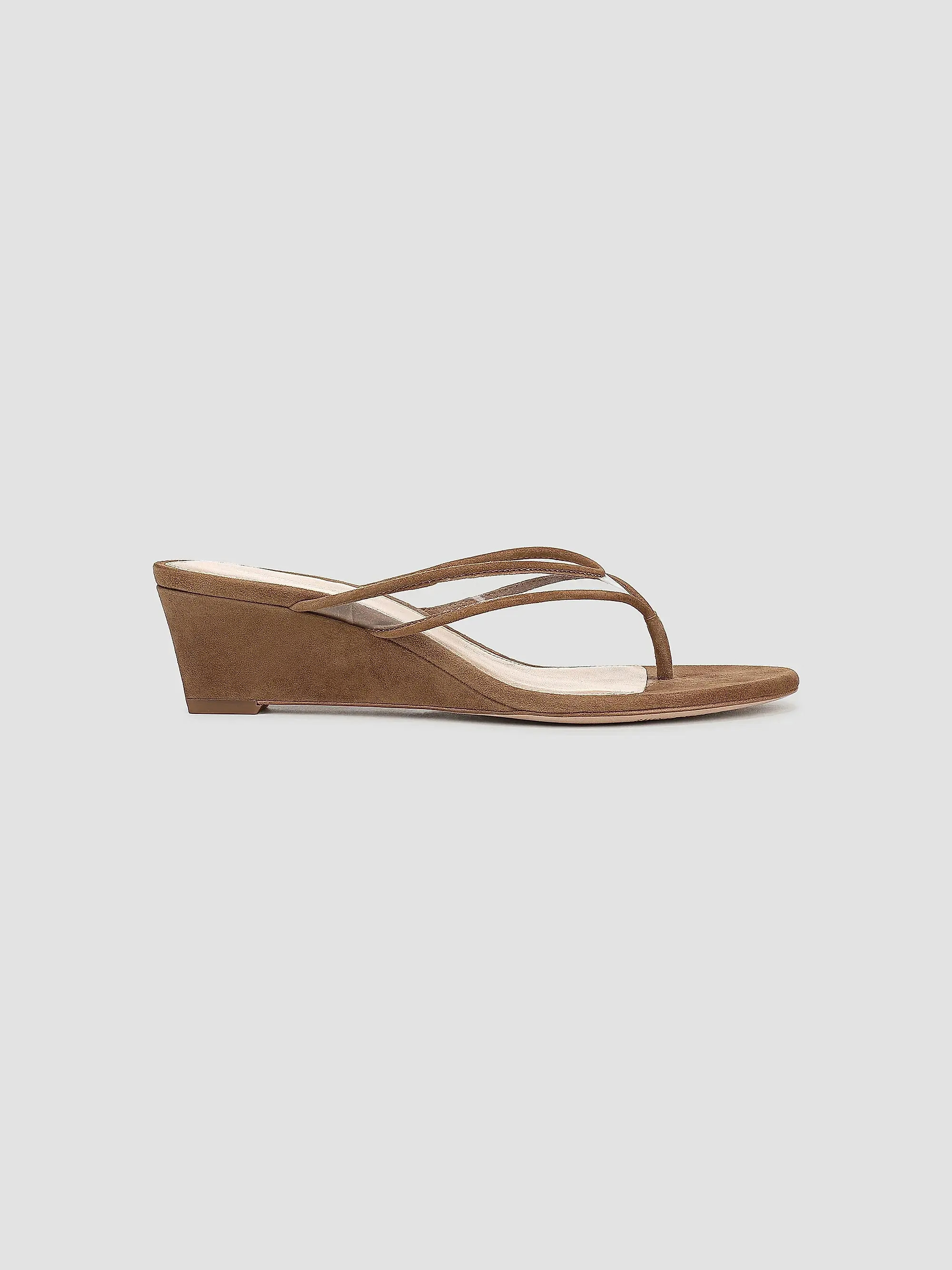 Veronica Beard Clea 45MM Suede Wedge Sandals | Saks Fifth Avenue | Saks Fifth Avenue