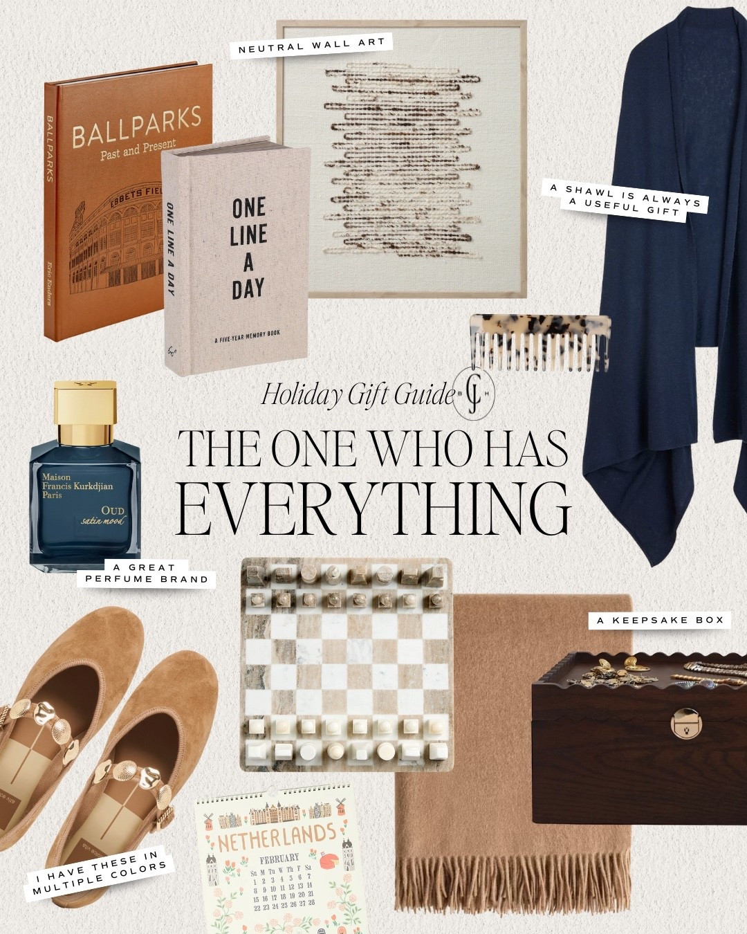 Gift ideas for the one who has everything! 

#LTKHoliday #LTKGiftGuide