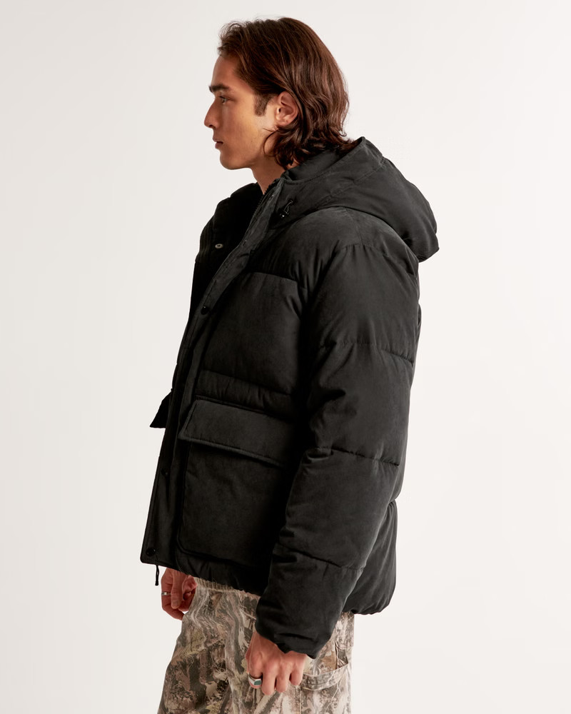 Hooded Ultra Utility Puffer | Abercrombie & Fitch (US)