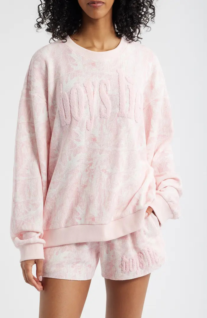 Kara Waffle Stitch Sweatshirt | Nordstrom