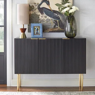 Lifestorey Valen Channel Front Sideboard | Bed Bath & Beyond