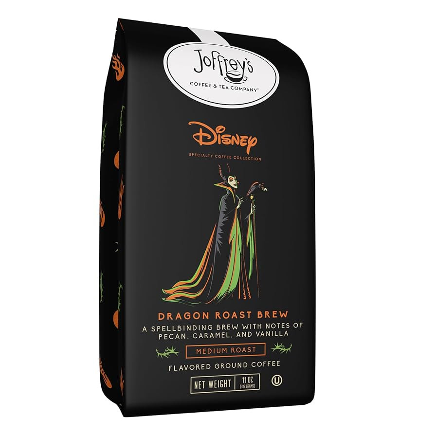 Joffrey's Dragon Roast Brew - Disney Specialty Coffee, Flavored Artisan Medium Roast, Pecan, Vani... | Amazon (US)