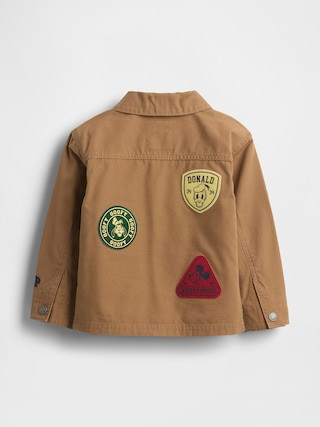 Gap × Disney Baby & Toddler Mickey Mouse Canvas Chore Jacket | Gap (US)