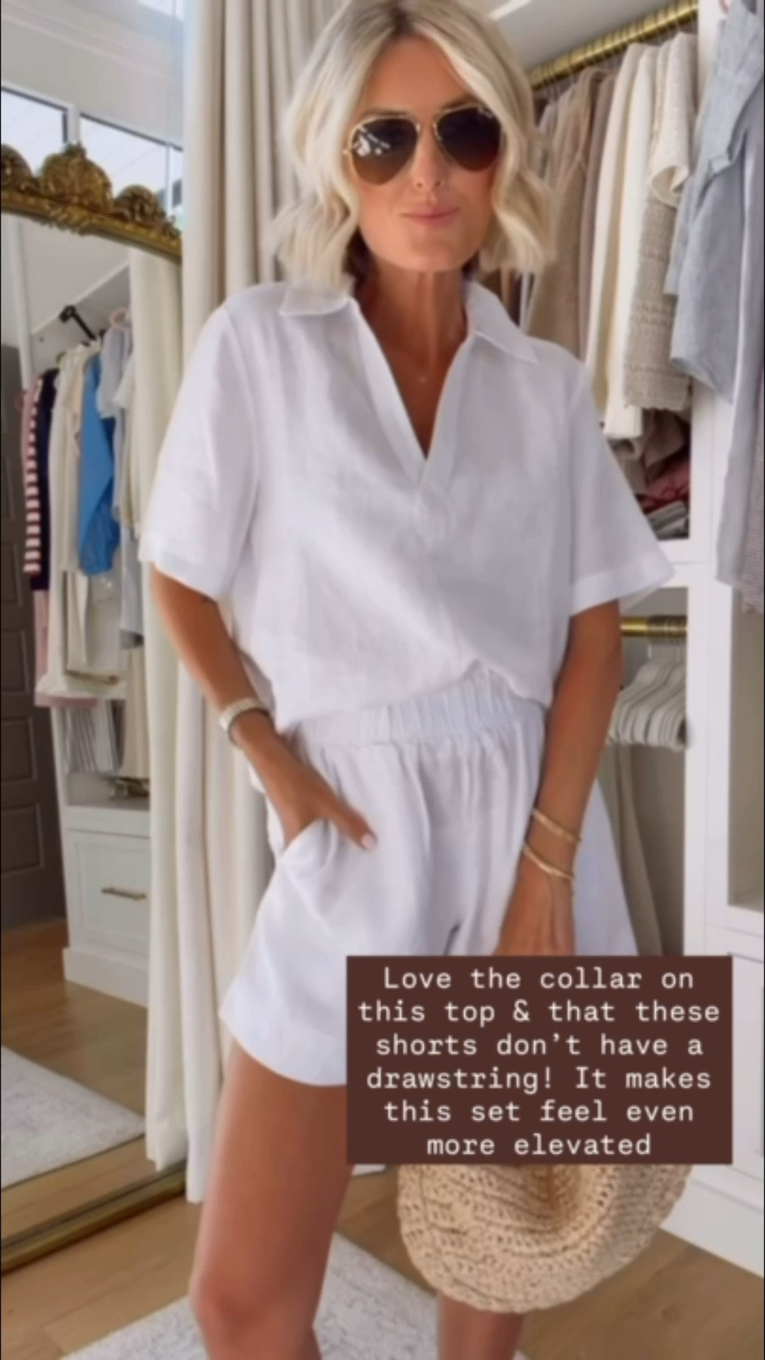 This linen matching set is one you’ll wear again & again! So breathable for warmer weather! Wearing S.

Loverly Grey, Quince, white linen matching set, summer fashion, summer outfit ideas, closet staples, wardrobe staples

#LTKootd #LTKSeasonal