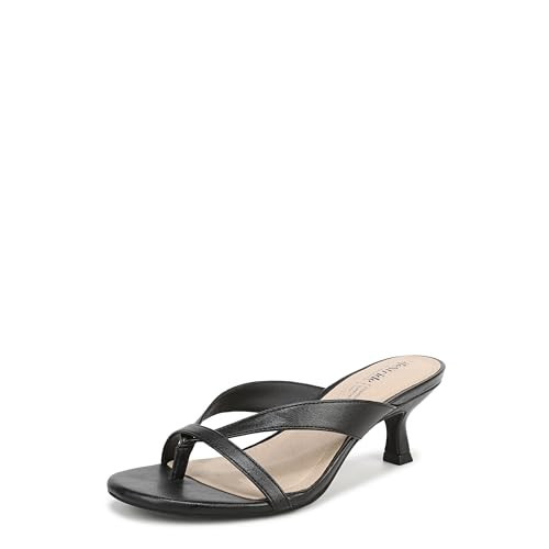 LifeStride Women's Navine Heeled Sandal Black 9 W | Amazon (US)