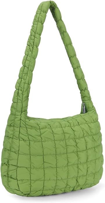 Quilted Tote Bag for Women Large Puffer Tote Quilted Bag Crossbody Padding Shoulder Bag Lightweig... | Amazon (US)