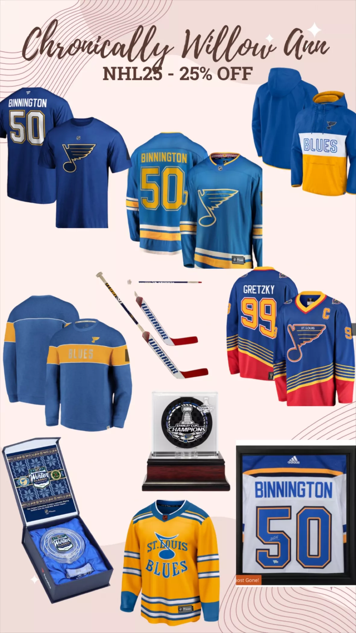 NHL Men's St. Louis Blues Fanatics Branded Gold Team Victory Arch T-Shirt