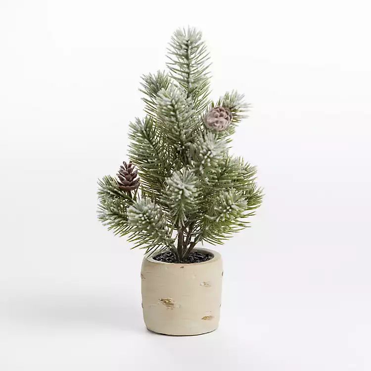 New! Frosted Pine Christmas Arrangement | Kirkland's Home