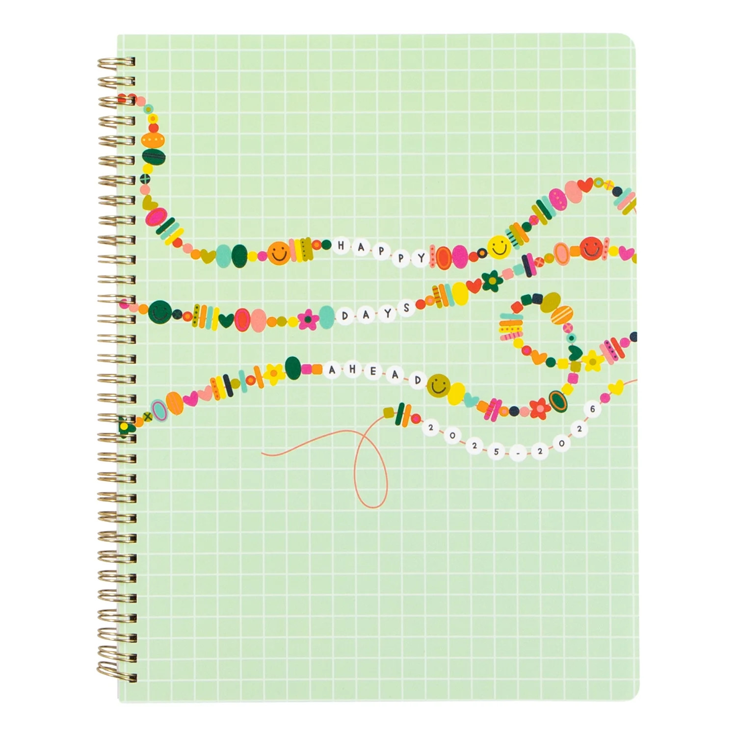Castle & Co. Happy Days Weekly/Monthly Academic Spiral Planner, 8.5x11 in. | Walmart (US)