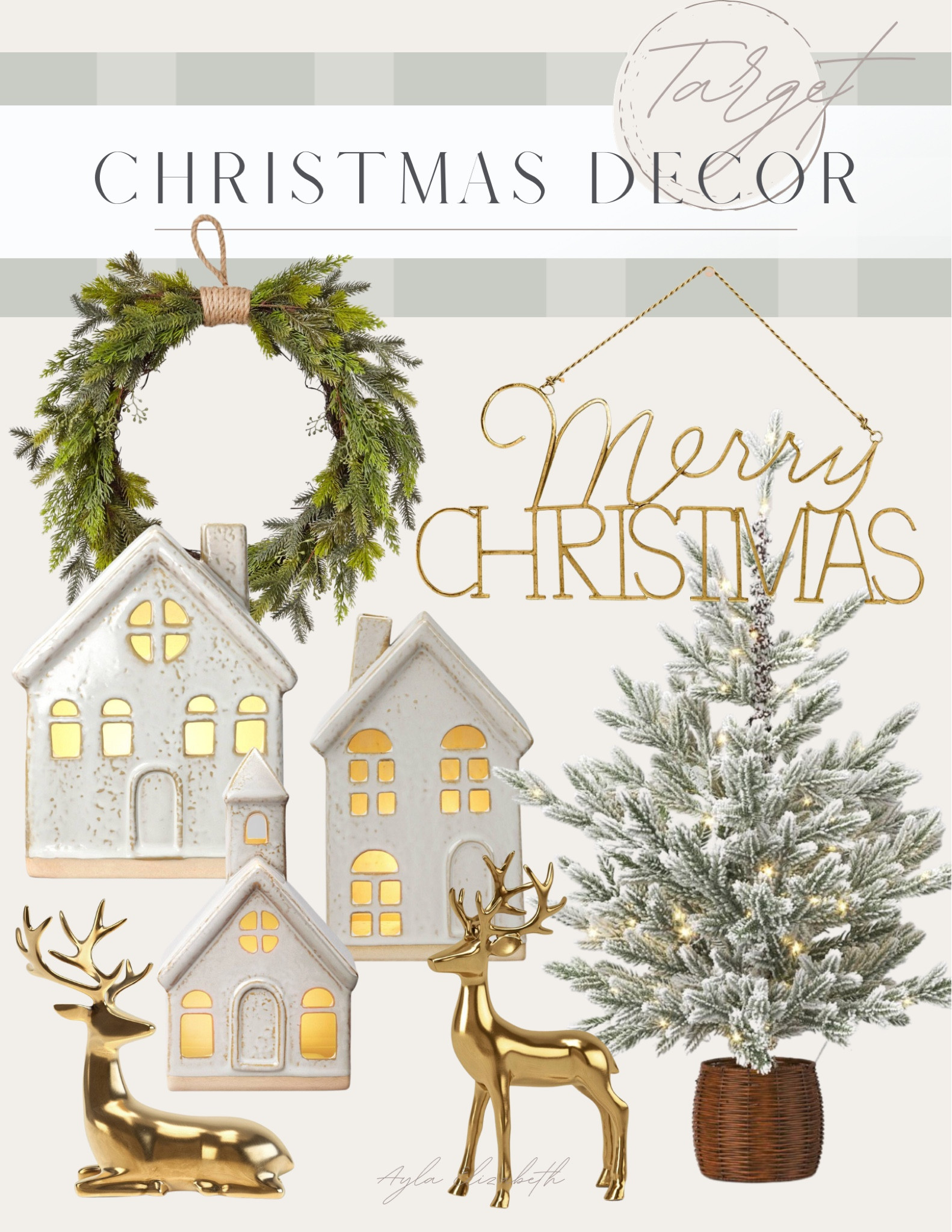Christmas home decor from target! #target #christmas #christmasdecor 

#LTKSeasonal #LTKGiftGuide #LTKHoliday