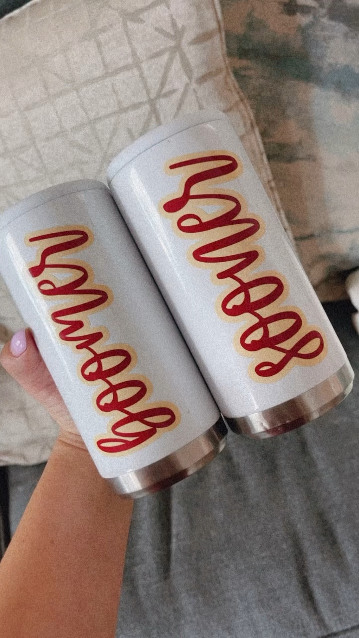 Boomer slim can koozie 
Sooner slim can koozie 

University of Oklahoma 
Boomer Sooner 
Gameday 

#LTKSeasonal #LTKU