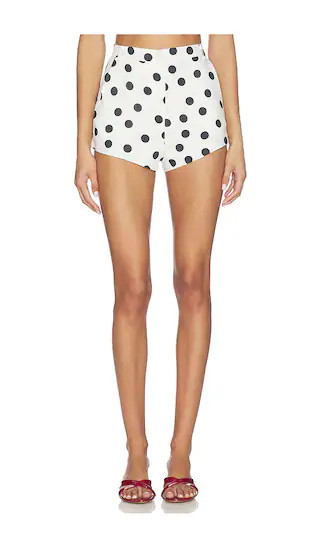 x REVOLVE Cara Shorts in White & Black | Revolve Clothing (Global)
