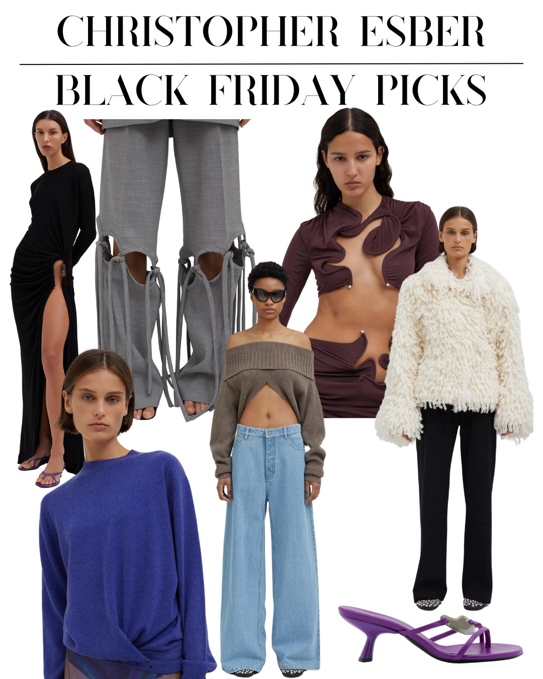 Looking for some standout pieces for Black Friday? Christopher Esber has you covered! From Chic Black tie dresses, to unique everyday wear, theres and avant garde and glam piece for everyone!  

 #LTKCyberWeek #LTKSaleAlert