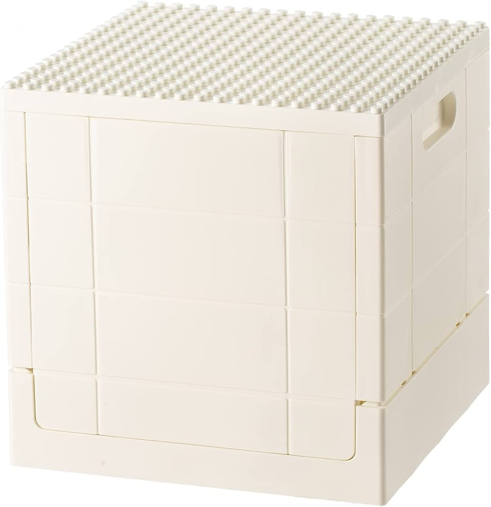 SHIMOYAMA Plastic Foldable Kid Storage Box, 25L Storage Toy Bins with Building Base for Duplo Bri... | Amazon (US)