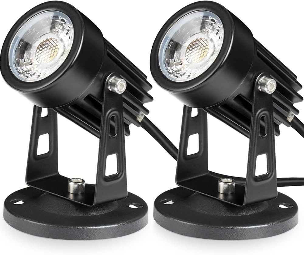 SUNVIE 2 Pack LED Spot Lights Indoor for Plants Uplights Spotlight Lamp Accent Lighting for Indoo... | Amazon (US)