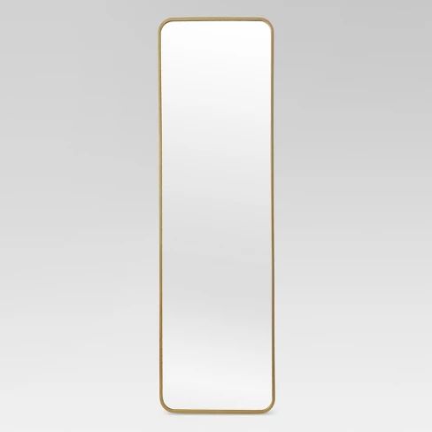 Over-the-Door Mirror Metal Brass - Project 62™ | Target