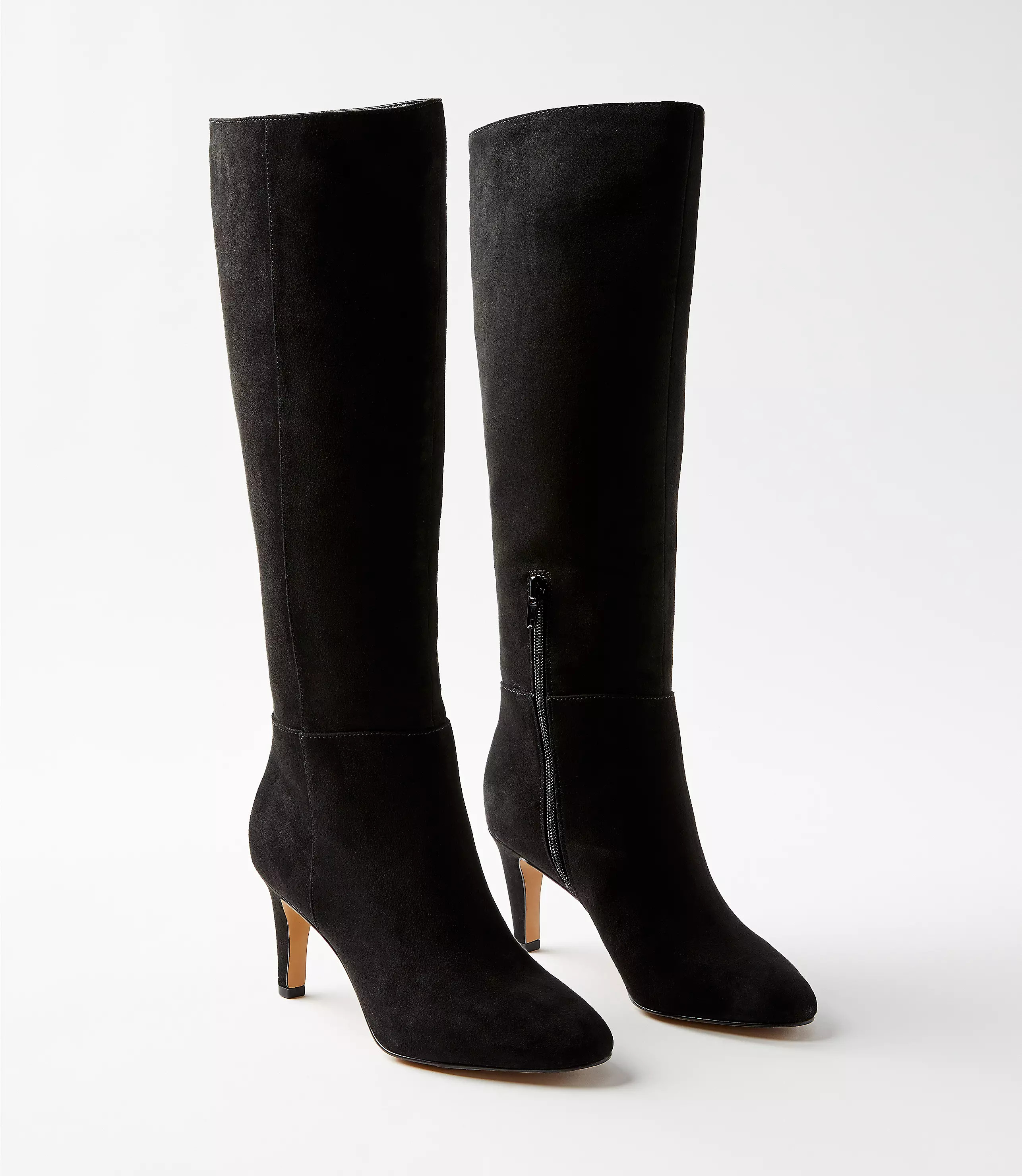 Seamed Heeled Tall Boots | LOFT
