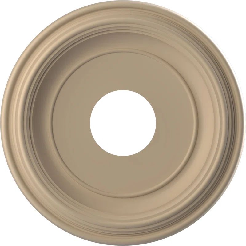 Traditional Traditional Thermoformed PVC Ceiling Medallion | Wayfair North America