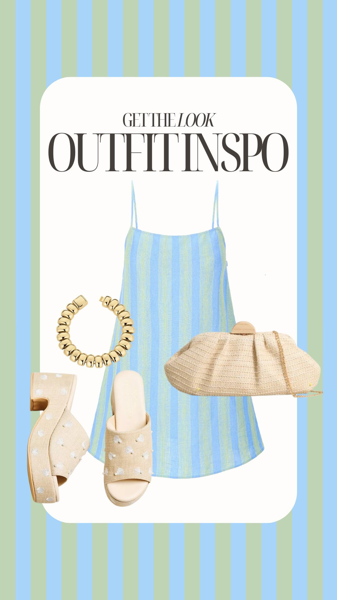 Striped mini dress styled for summer. 

 

#LTKdayinmylife #LTKootd