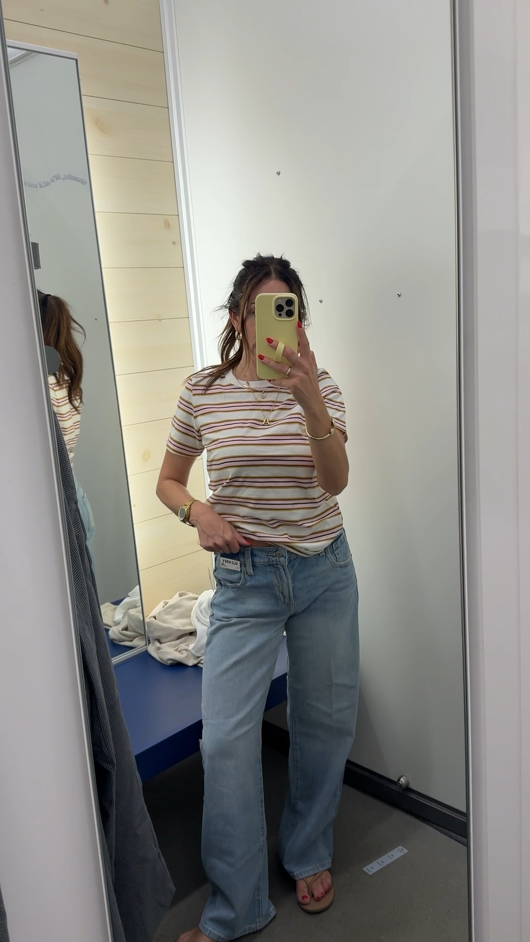 Old Navy is 50% off soo grab these jeans

#LTKootd #LTKSaleAlert #LTKSeasonal