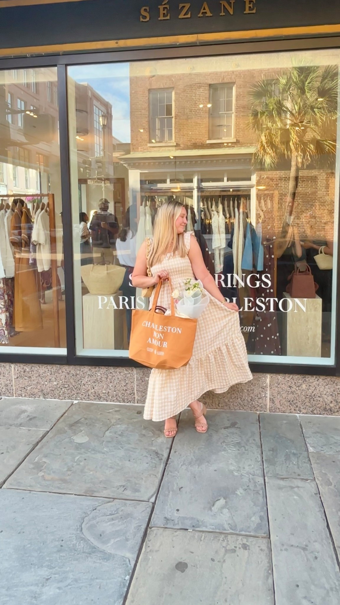 My Sézane influencer event outfit! 🤍

#LTKFindsUnder50 #LTKTravel #LTKStyleTip