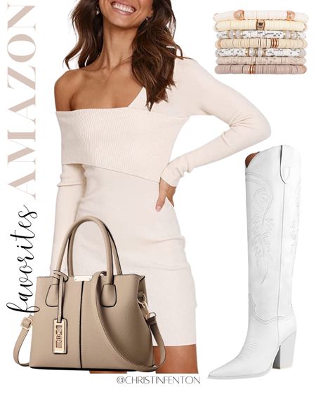 Amazon Fashion Finds! Winter outfits, winter dresses, sweater dress, business casual,  holiday dresses, vacation dresses, winter sweaters,  high heels, pumps, fedora hats, bodycon dresses, sweater dresses, bodysuits, mini skirts, maxi skirts, watches, backpacks, camis, crop tops, high heeled boots, crossbody bags, clutches, hobo bags, gold rings, simple gold necklaces, simple gold rings, gold bracelets, gold earrings, stud earrings, work blazers, outfits for work, work wear, jackets, bralettes, satin pajamas, hair accessories, sparkly dresses, knee high boots, nail polish, travel luggage . Click the products below to shop! Follow along @christinfenton for new looks & sales! @shop.ltk #liketkit #founditonamazon 🥰 So excited you are here with me! DM me on IG with questions! 🤍 XoX Christin  

#LTKstyletip #LTKshoecrush #LTKcurves #LTKitbag #LTKsalealert #LTKwedding #LTKfit #LTKunder50 #LTKunder100 #LTKbeauty #LTKworkwear #LTKhome #LTKtravel #LTKfamily #LTKswim #LTKSeasonal