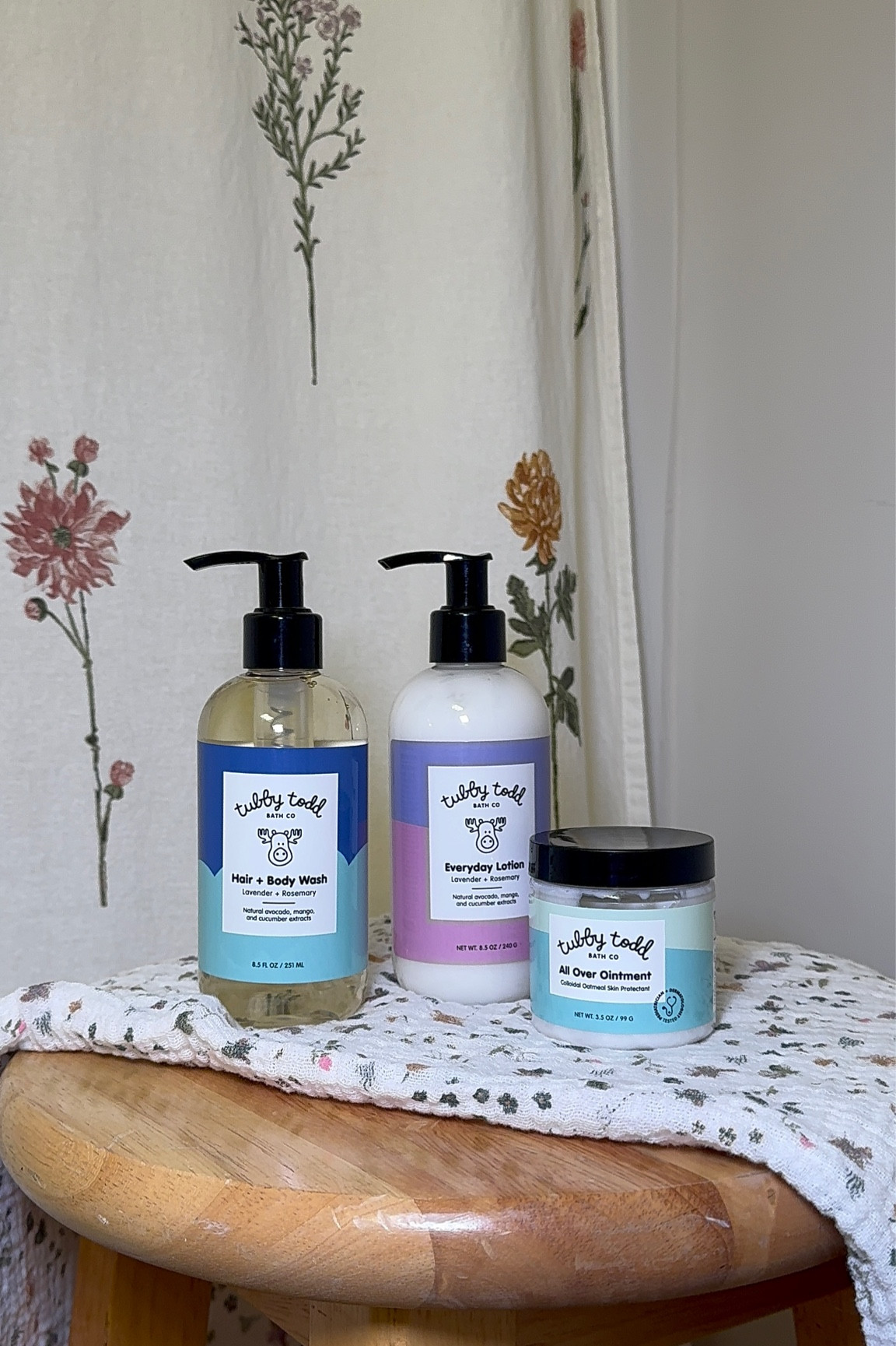 tubby todd lavender and rosemary set + all over ointment (my holy grail)🫧🧸
this set smells AMAZING 

#LTKBaby