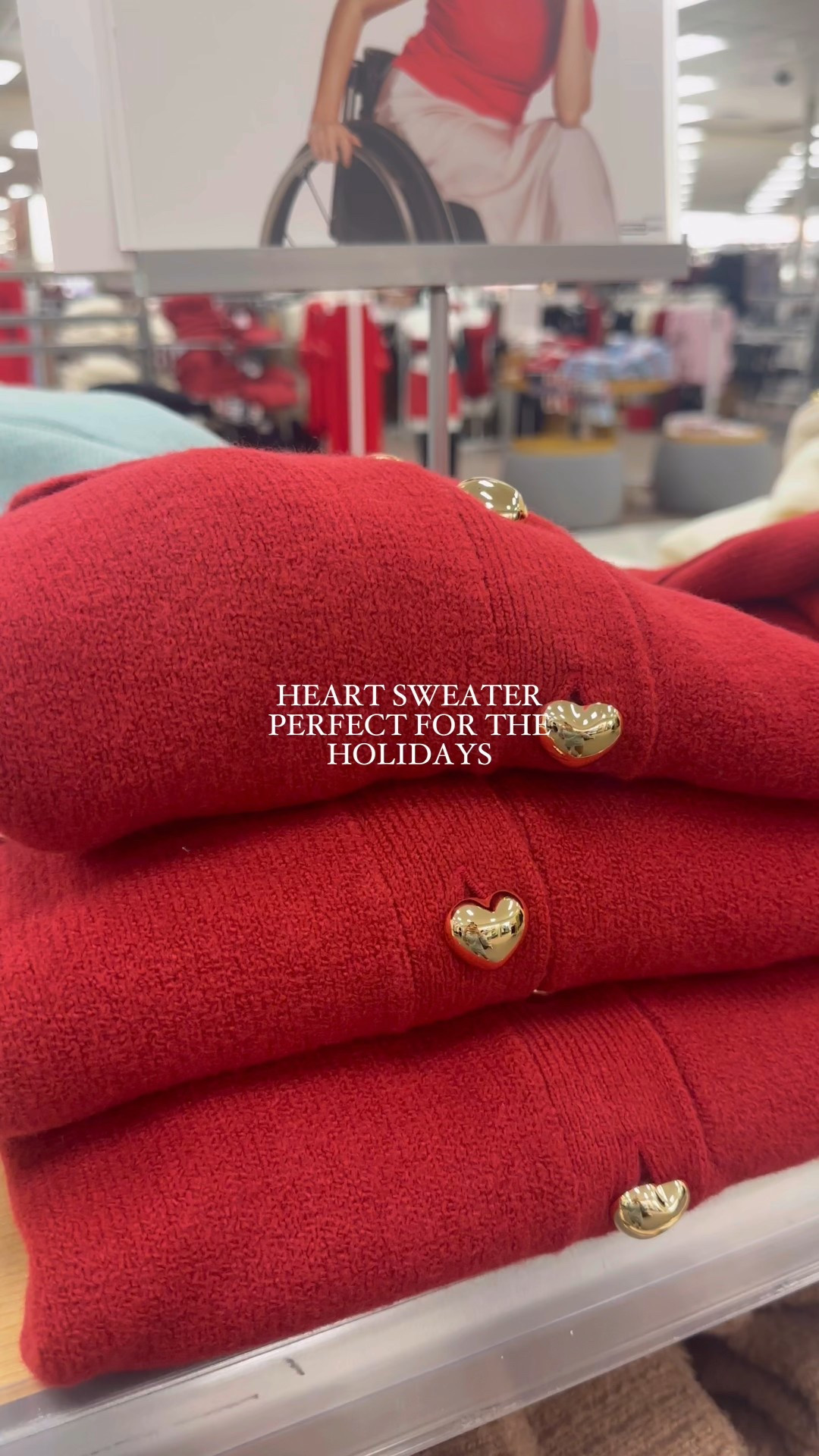 What a Target find! This red heart sweater is perfect for any holiday outfit - wearing size xs

#LTKSeasonal #LTKFindsUnder50 #LTKHoliday
