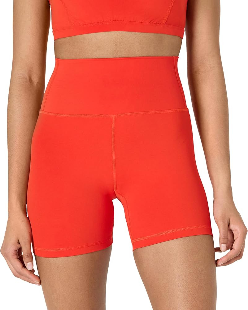 Amazon Essentials Women's Active FormFlex Buttery Soft High Waist Yoga Biker Shorts | Amazon (US)