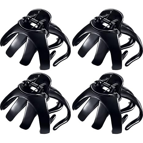 4 Pieces Large Grip Octopus Clip Spider Hair Claw Octopus Jaw Hair Claw Clips for Thick Hair (8.5... | Amazon (US)