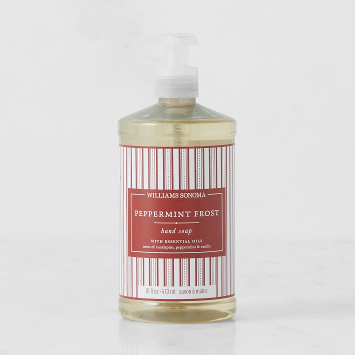Williams Sonoma Peppermint Holiday Hand Soap | Williams-Sonoma